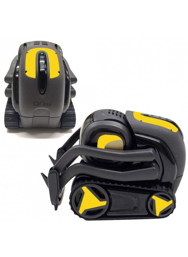 IPG for Vector Robot Face Screen Guard Decoration KIT Protector from Unexpected Attacks of Kids and Pets.Include Wheels&Body Set 7 Units Decals+2 Units Screen Protector (Yellow) - Image 4