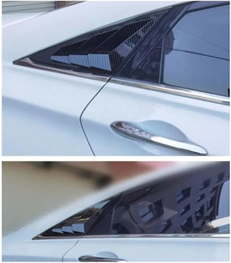 DEMULAX Car Rear Louver Window Cover for Hyundai Sonata - Image 2