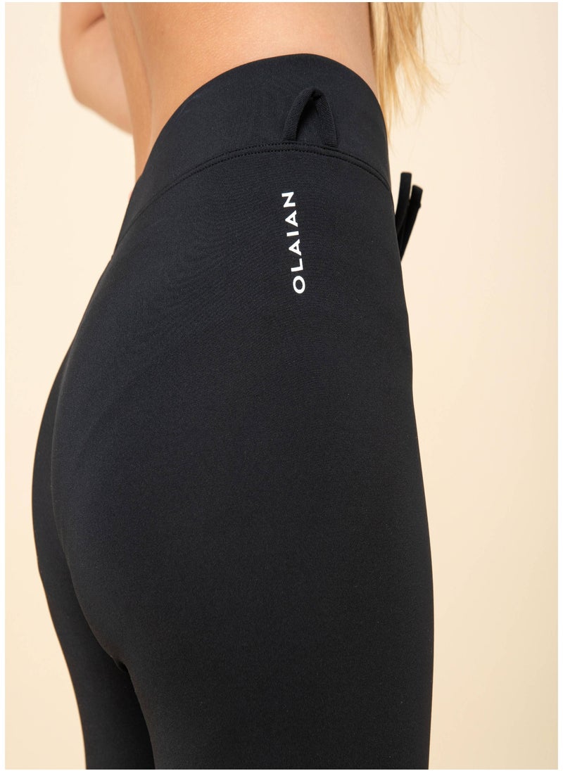 OLAIAN OLAIAN by DECATHLON, Kids Anti-UV Leggings - Black  - Image 3