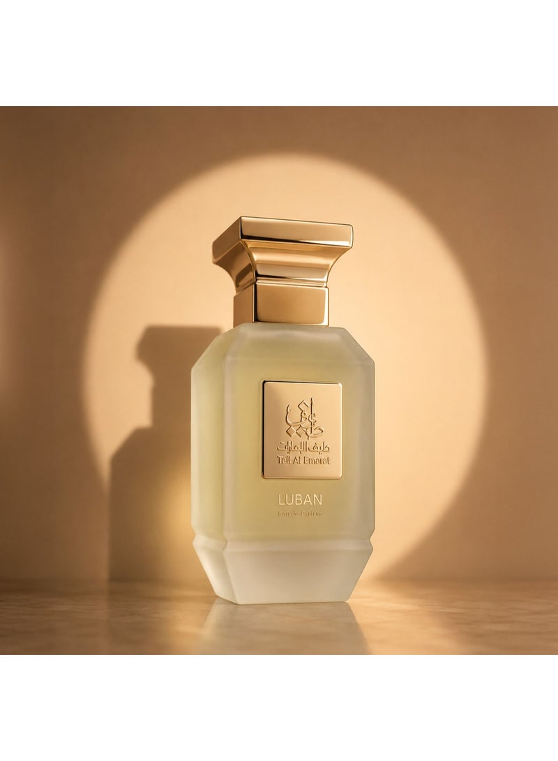 Taif Al Emarat Luban Eau de Parfum 75ml, Unisex Arabic Perfume, Long Lasting Frankincense Fragrance with Sandalwood - Image 4