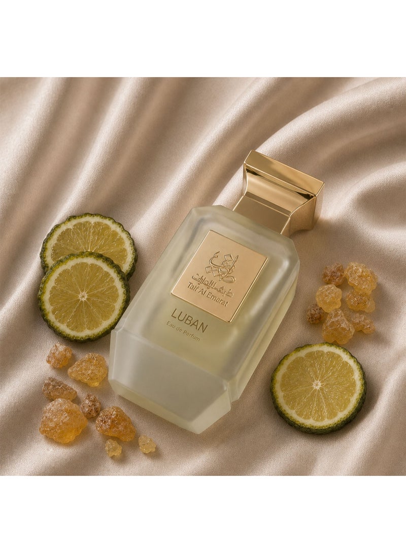 Taif Al Emarat Luban Eau de Parfum 75ml, Unisex Arabic Perfume, Long Lasting Frankincense Fragrance with Sandalwood - Image 5