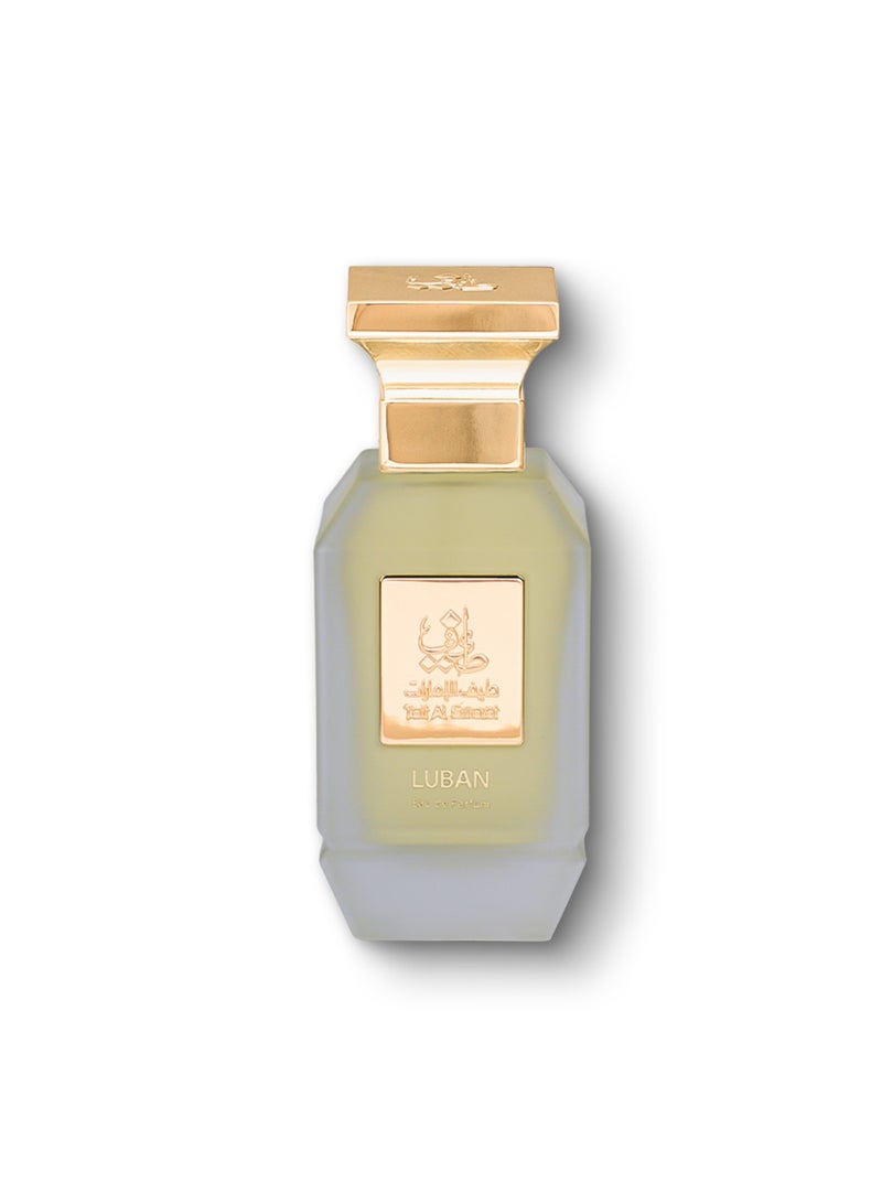 Taif Al Emarat Luban Eau de Parfum 75ml, Unisex Arabic Perfume, Long Lasting Frankincense Fragrance with Sandalwood - Image 1