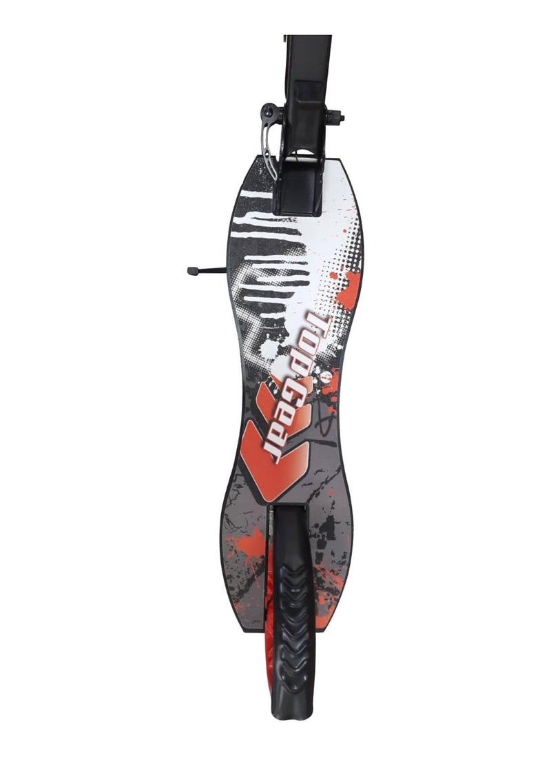 Top Gear Kick Scooter TG 9020 for Kids Ages 5+ with Weight Capacity 60kgs Foldable - 2 Wheels Scooter and Adjustble Height - Red - Image 3