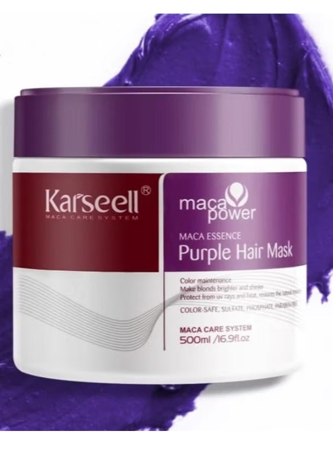 Karseell Maca Power Purple Hair Mask - 500ml