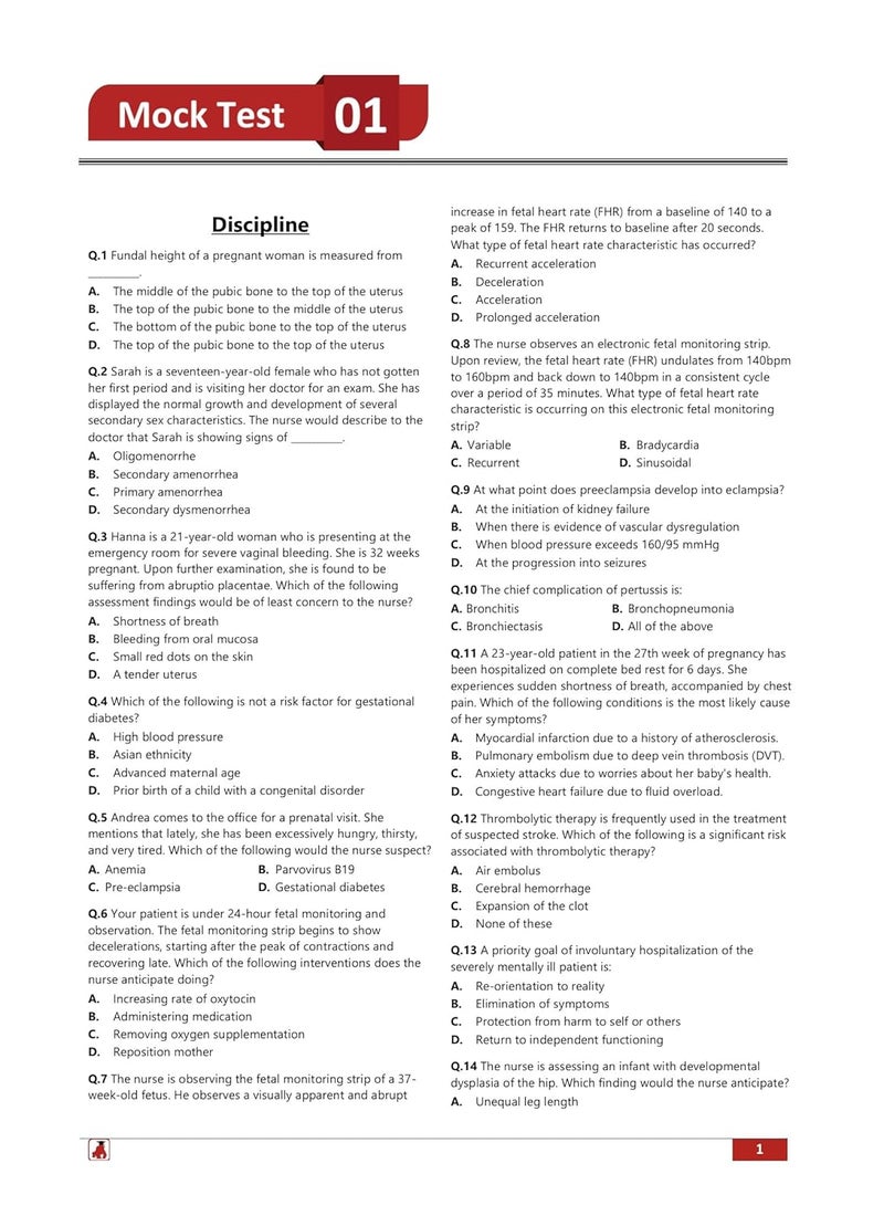 UP NHM Staff Nurse Book 2024 (English Edition) - 8 Full Length Mock Tests and 2 Previous Year Papers (1000 Solved Questions) with Free Access to Online Tests - Image 4