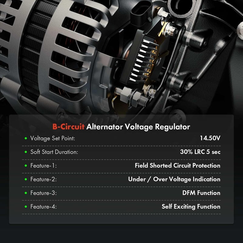 A-Premium Alternator Voltage Regulator for Volkswagen and Audi - Image 2