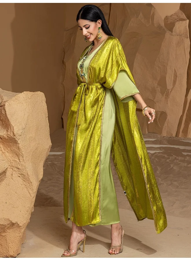 Madam Uniq New Luxurious Glittering Party Kaftans Dress