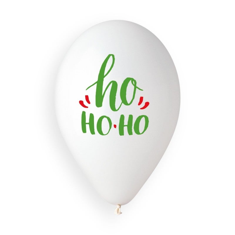 Gemar 13" Standard Latex  HO HO HO Merry Christmas 25ct - Image 3