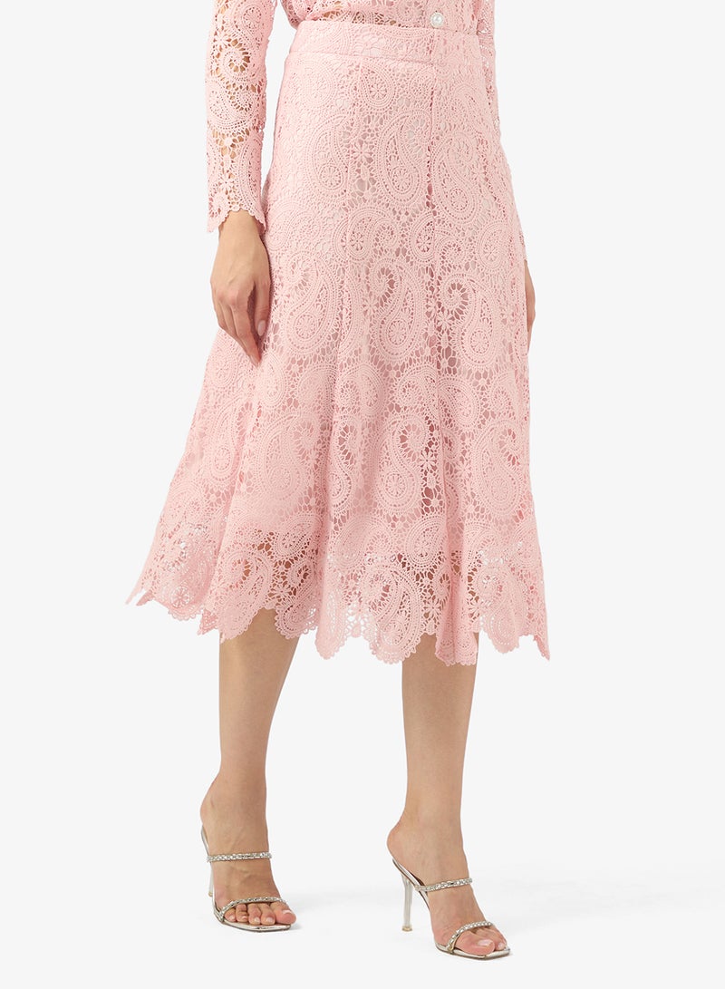 خزانة طقم بلوزة وتنورة دانتيل - Image 4