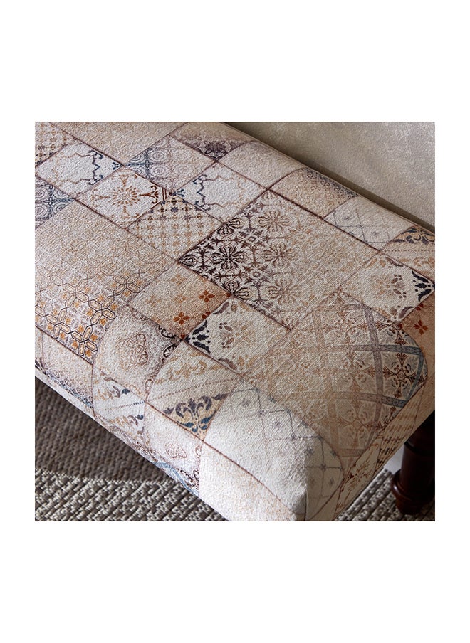Home Box - Mahrgan Viz Patchwork Print Bench 120 x 40 x 40 cm - Image 1