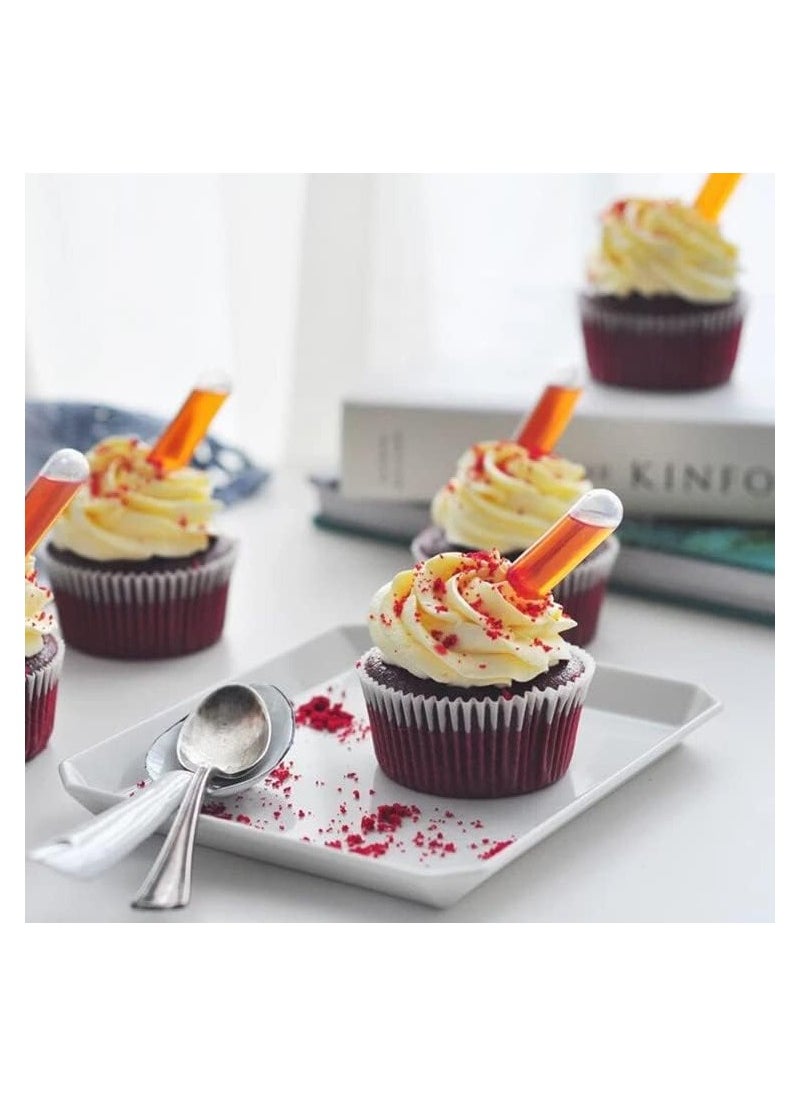 Cupcakes Pipettes, 250 pcs 4ml Cupcake Pipettes Plastic Squeeze Dropper Liquid Transfer Pipettes for Cupcakes
