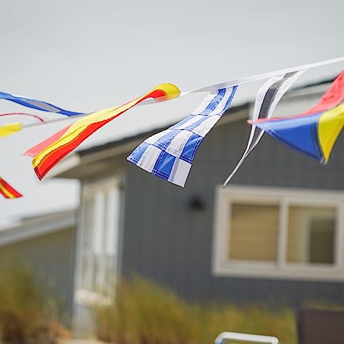 In the Breeze Maritime Signal Flags - 40 Different Decorative Flags - Over 40 Feet Long - Easy to Display,3604 - Image 3