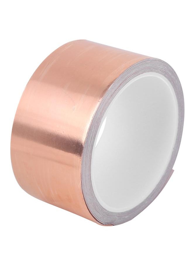 Thoraya - Copper Foil Tape SingleConductor Shielding Conductive for Electric Guitar EMI Shielding(10Meter ) - Image 1