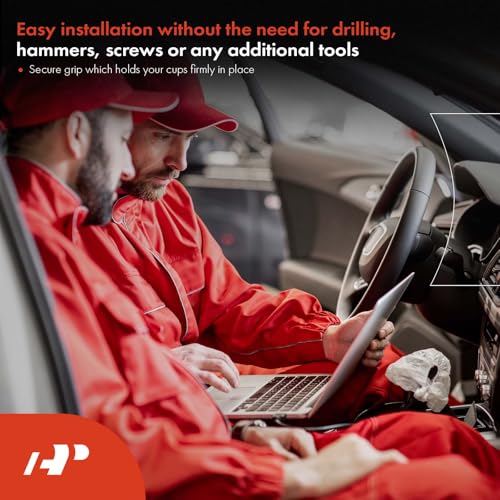 A-Premium حامل أكواب A-Premium متوافق مع مرسيدس بنز E350 2010-2013، E550 2020-2013، E400 2013، وحدة التحكم المركزية، أسود، استبدال# A2126800110 - Image 5