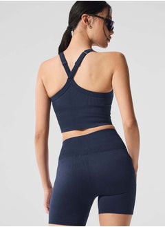 alo alo yoga yoga wear, beautiful back strappy sports, running training and fitness top  - Image 3