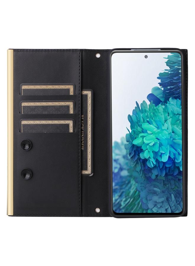 اس-توب جراب هاتف Samsung Galaxy S20 FE Crossbody Rhombic Sucker Leather - Image 3