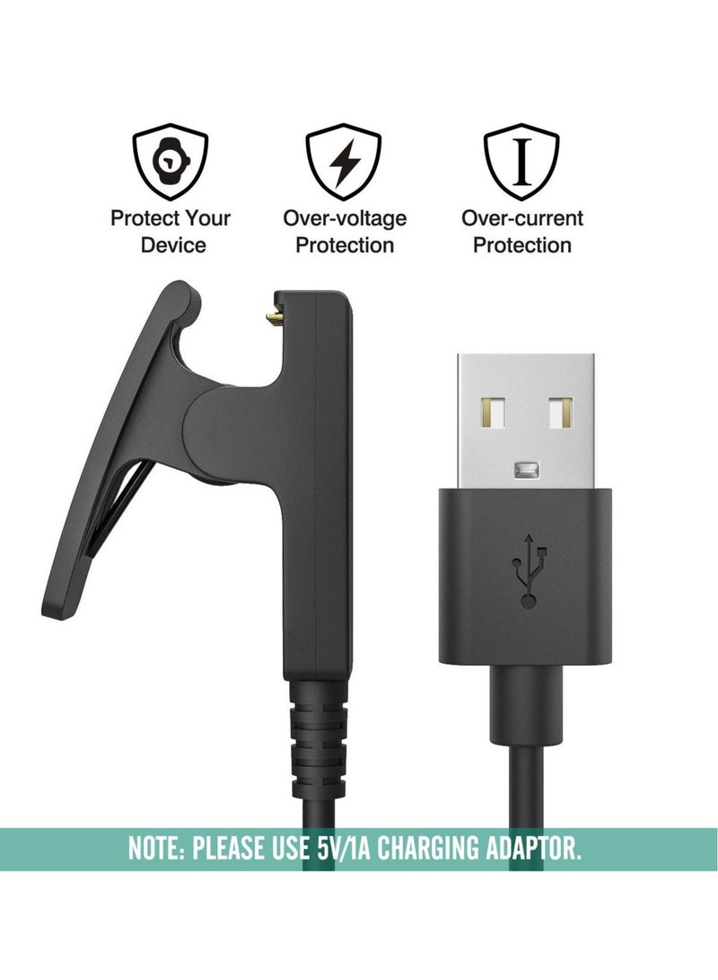 Captaintech Charger for Garmin Forerunner 235/35/ 35J/ 64/230/ 630/645/ 645 Music/ 735XT/ Vivomove HR/Approach S20/ G10/ Lily Watches ，Smart Watch Replacement Charger Charging Clip Sync Data Cable - Image 5