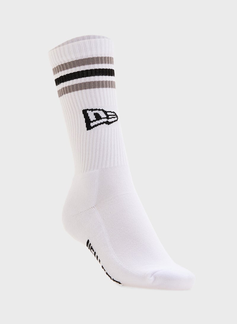NEW ERA Retro Stripe Crew Socks  - Image 2