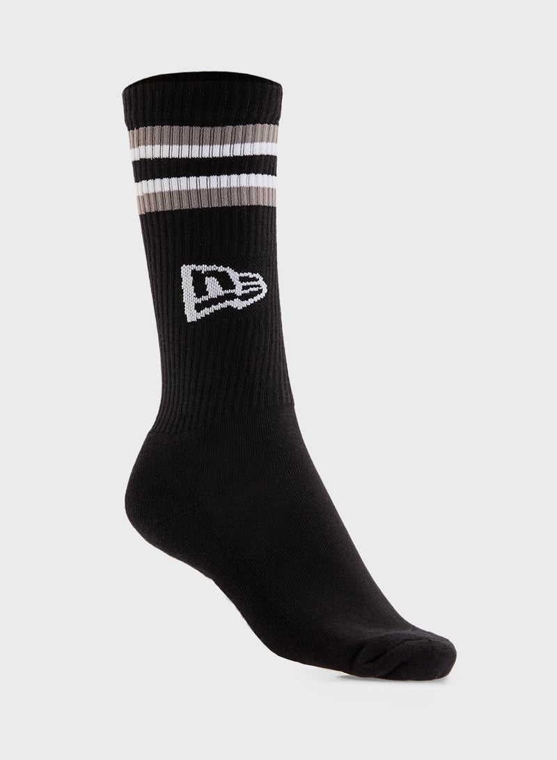 NEW ERA Retro Stripe Crew Socks  - Image 4