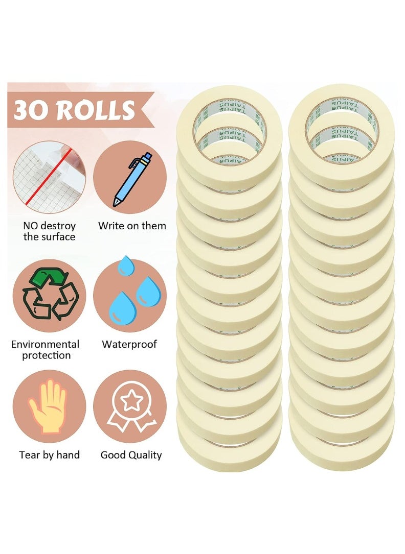 KNP - KNP Masking Tape for Painting 55 Yards is a High Quality Tape Designed Specifically for Painting and Decorating Applications. - Image 1