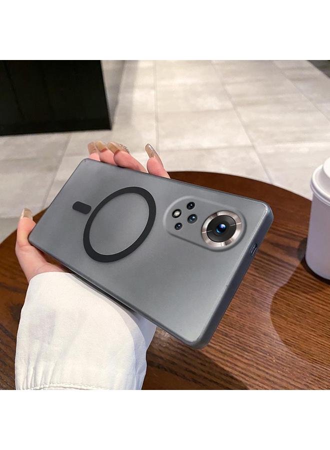 S-TOP Case For Honor 50 Fine Hole Ice Fog MagSafe PC Phone Case - Image 1