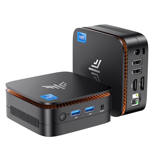 KAMRUI Essenx E1 Mini PC 12th N97 Mini Computers(Beat N150, up to 3.6GHz), Desktop Computers 16GB RAM 1TB SSD, Micro PC Computer Support 4K HDMI+DP, Desktop PC with Dual WiFi, Business Home Office - Image 1