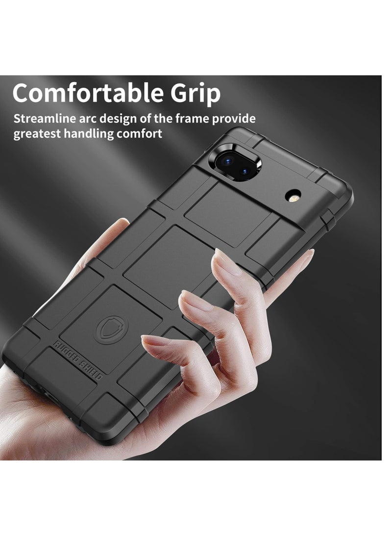 Captaintech Dual Guard for Google Pixel 6a Case, Shockproof Protection Dual Layer Case for Google Pixel 6a (Black) - Image 5