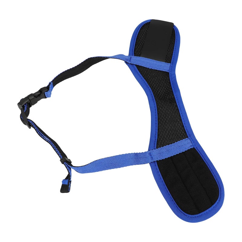 Adjustable Dog Muzzle Anti Barking Breathable Mouth Cover For Small Dogs Blue - Image 2