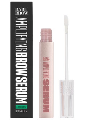 BABE ORIGINAL Babe Original Brow Serum For Thicker Looking Eyebrows - Brow Serum with Peptides, Castor Oil, Biotin, Repairing Amino Acids | 3mL size 