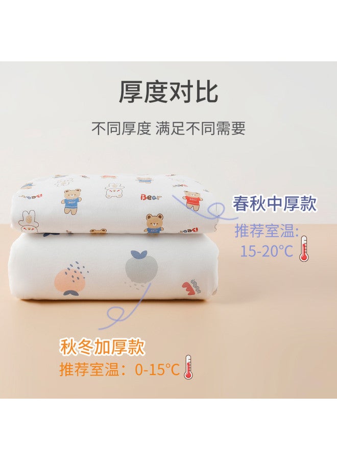 YISHUANGER Anti-kick Sleeping Bag For Spring, Autumn, And Winter, Newborn Baby Boys And Girls, Cocoon-style Home And Outing Anti-startle - Image 4