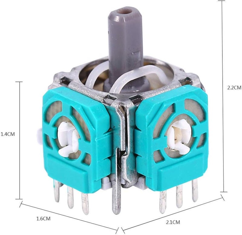 ZERONE 3D Joystick Axis Analog Sensor Replacement Module, Replacement Analog Stick Joystick Parts for One Game Console Controller Repairing (6) - Image 2