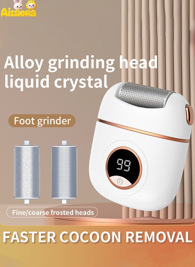 Aissiora Electric foot file Anti dead skin foot grinder Foot repair machine Rechargeable foot file 2 adjustable speeds - Image 1