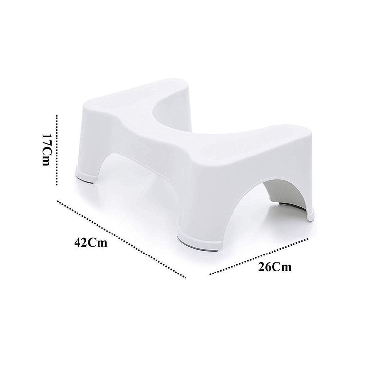 Anukmpa Comfortable NonSlip Squat Toilet Bathroom Seat Foot Rest Stool for Kids and AdultPack of 1 - Image 3