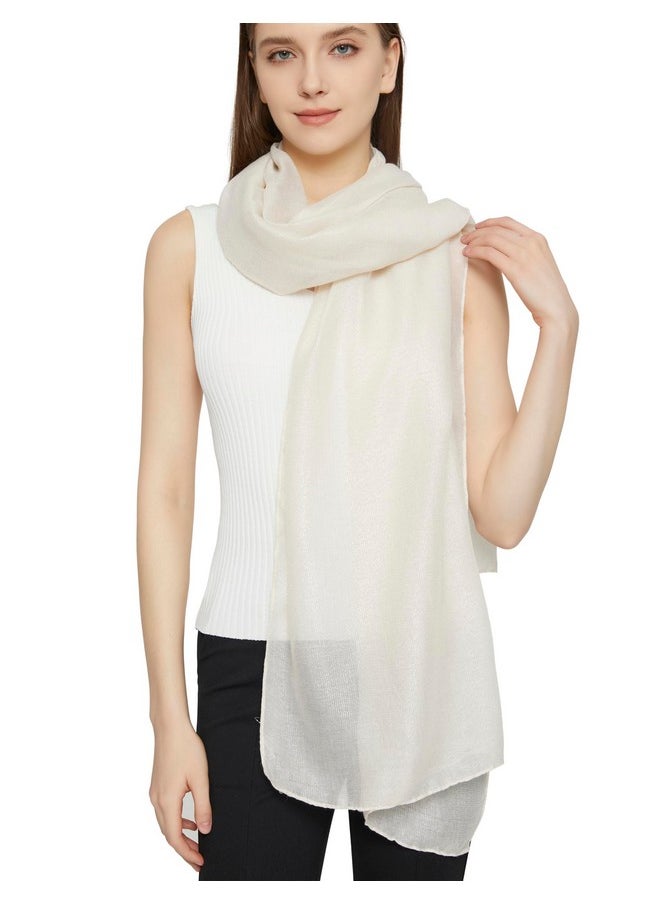 PANTONIGHT - Women'S Fashion Scarf Sparkling Evening Shawl Lightweight Wedding Shawl Head Scarf And Wraps For Party (2705) - Image 1