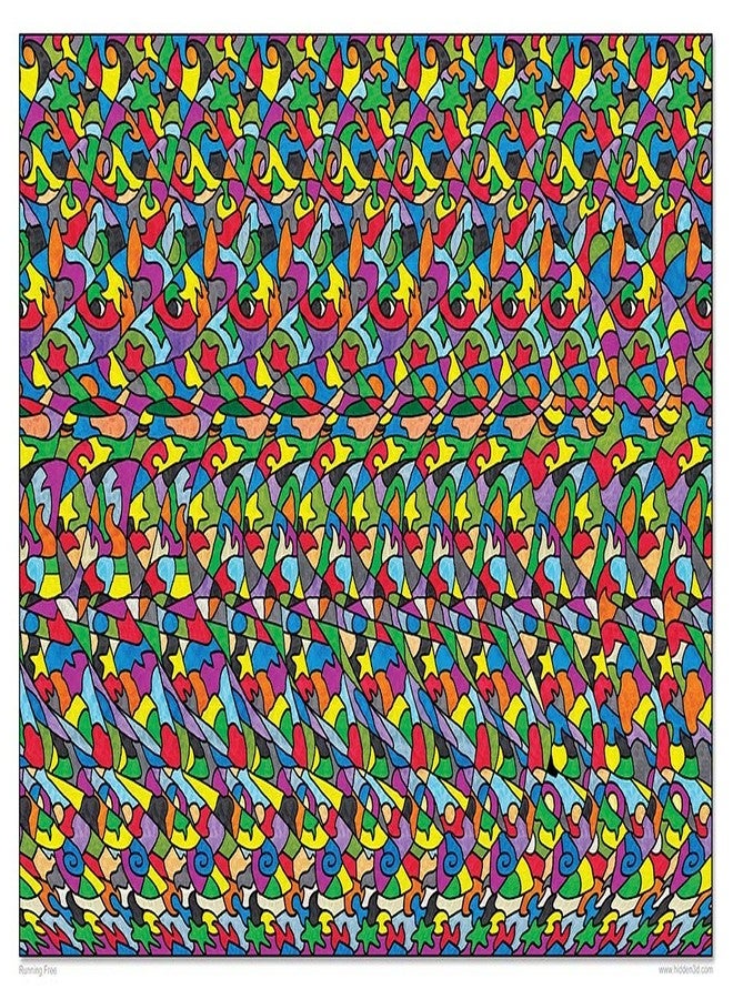 hidden-3d Set of Six Stereogram Posters - Image 3