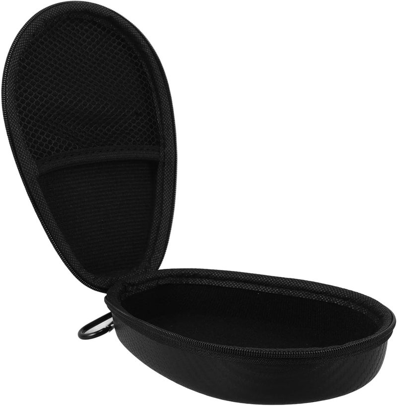 Portable Earphone Pouch Hard Shell Case for Headphones Compatible with Shan Shui, Pressure-Resistant Travel Accessory Organizer for Earbud and Cable Storage - Image 1