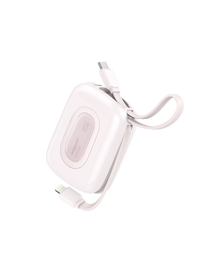 وبو شاحن متنقل MiniGo SQ63 بسعة 10,000 ملي أمبير- وردي - Image 5