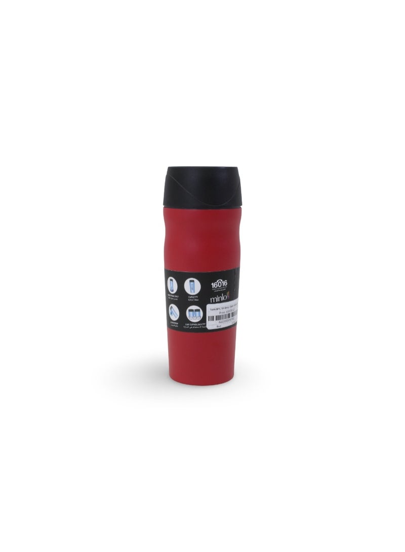 Tank Me Stainless Steel Thermal Tumbler 450ml – Dark Red - Image 1