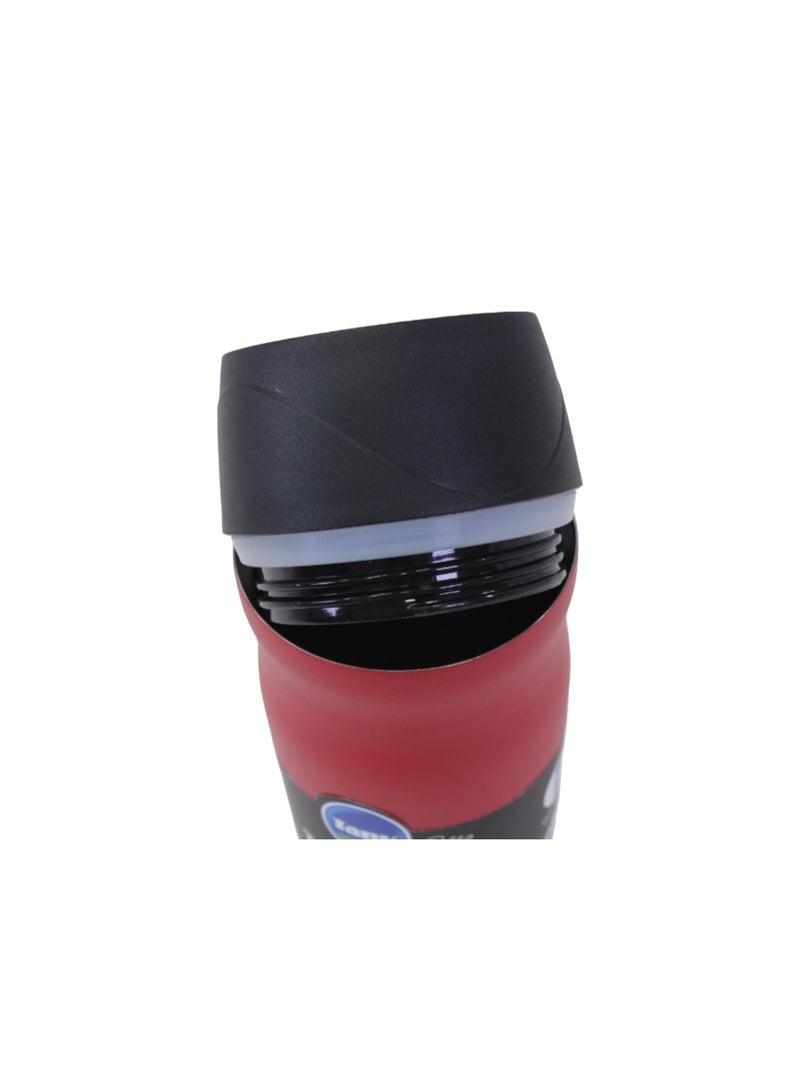 Tank Me Stainless Steel Thermal Tumbler 450ml – Dark Red - Image 3