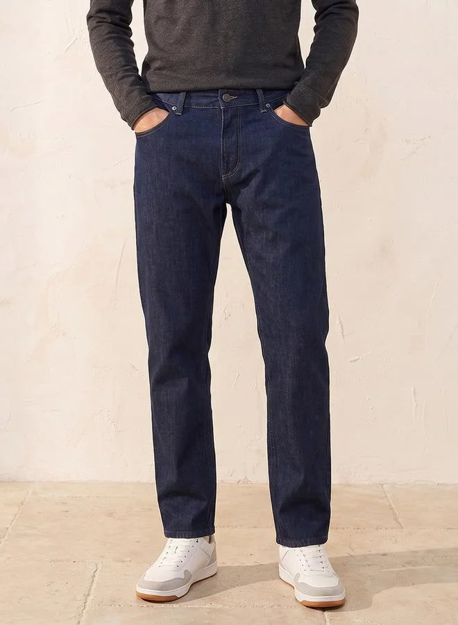 Denim Straight Fit Jeans