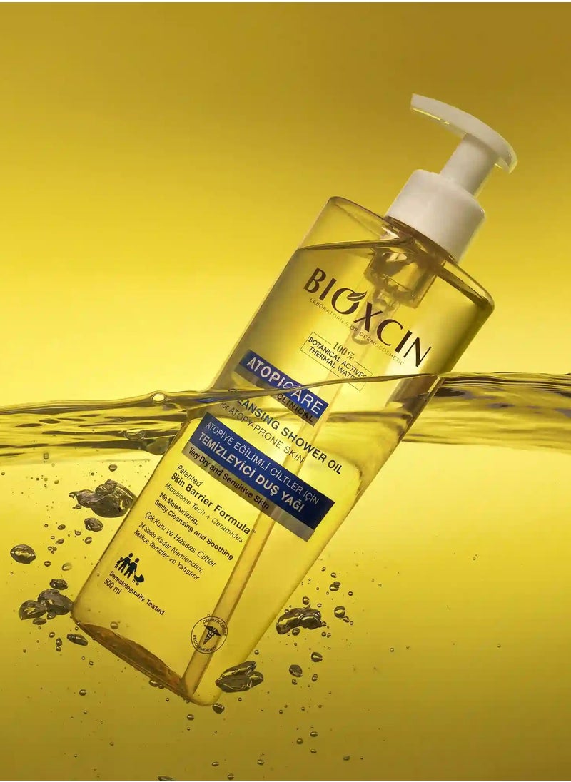 BIOXCIN - ATOPICARE CLEANSING SHOWER OIL 500ML - Image 1