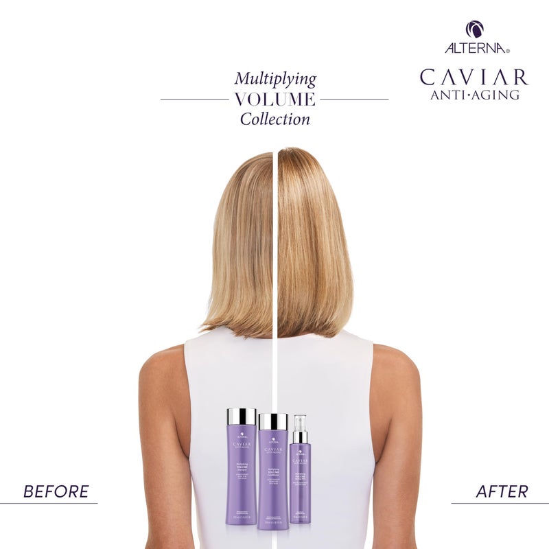 Alterna Haircare CAVIAR Anti-Aging Multiplying Volume Styling Mist, 5 Fl Oz | For Fine, Thin Hair | Light Hold | Create Instant Volume and Thickness | Sulfate Free - Image 5