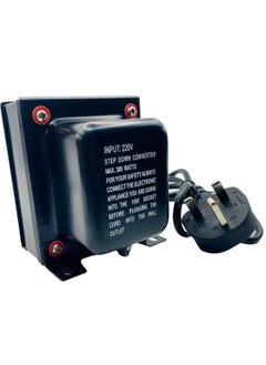 Lucky Sky Step Down 300 Watt Transformer 220 Volt to 110 Volt Voltage Converter,Universal 3 Pin UK With Power Cord For Household Electrical Appliance Voltage Converter (220V TO 110V 300W)  - Image 3