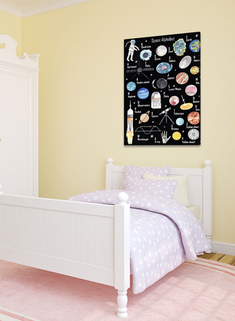 لوحة كانفاس على إطار خشبي بتصميم الفضاء، للمنزل، غرفة المعيشة، المكتب، الديكور - Image 2