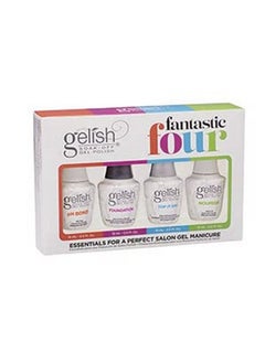 Fantastic Four Essentials Collection Soak Off Gel Nail Polish Kit 15 Ml