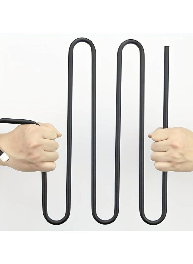 Generic - S-Shape Stainless Steel Pant Hanger - Non-Slip, Multi-Layer Design for Perfect Wardrobe Organization, Available in Sets - Image 1