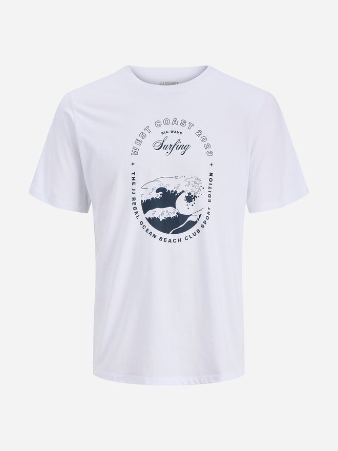 Rebel Men Graphic Print Regular Fit T-Shirt - Image 1