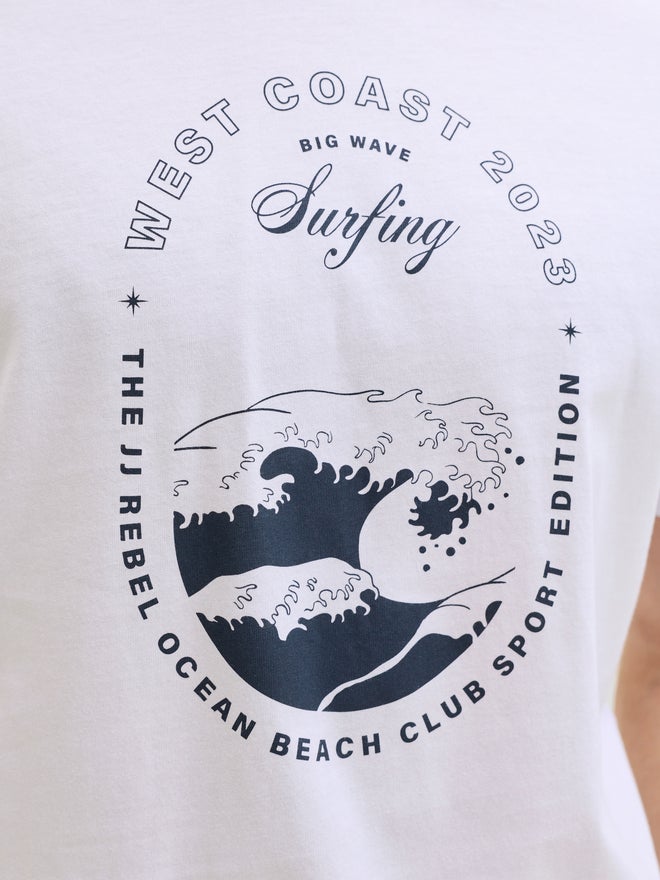 Rebel Men Graphic Print Regular Fit T-Shirt - Image 3