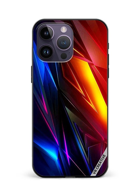 Protective Case Cover For Apple iPhone 15 Pro Max Design Multicolour
