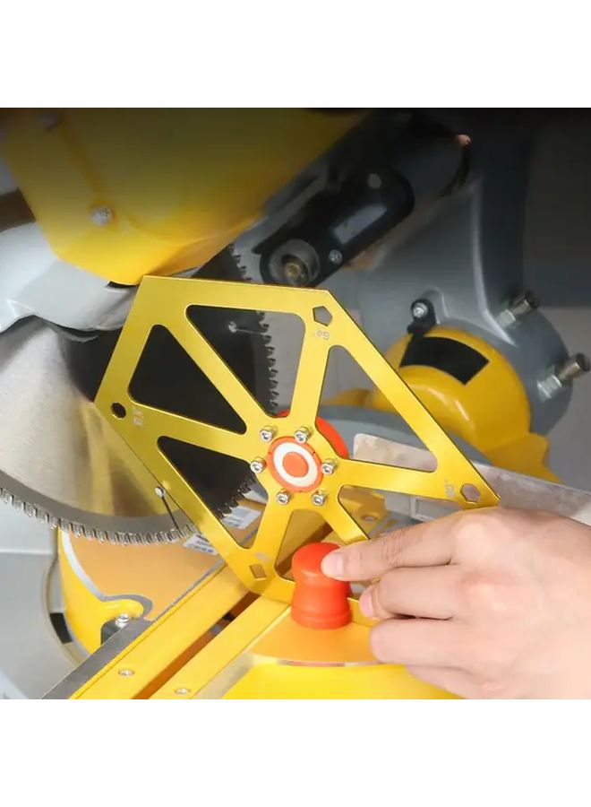 زاوية مغناطيسية ذهبية ثقيلة قابلة للتعديل من الألومنيوم بأداة سداسية دليل قطع دقيق - Image 2